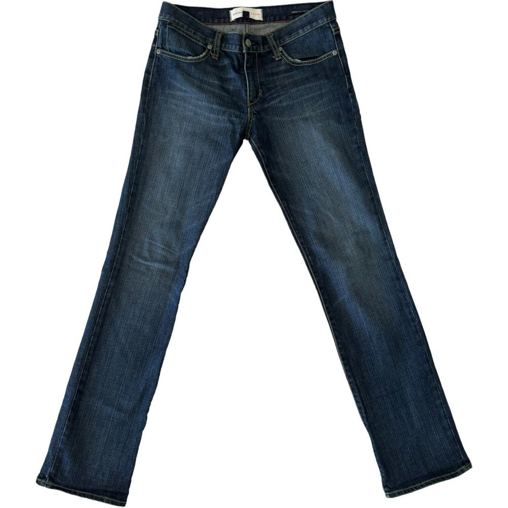 Paper Denim & Cloth Sienna Low Rise Dark Blue Straight Leg Jeans NWOT